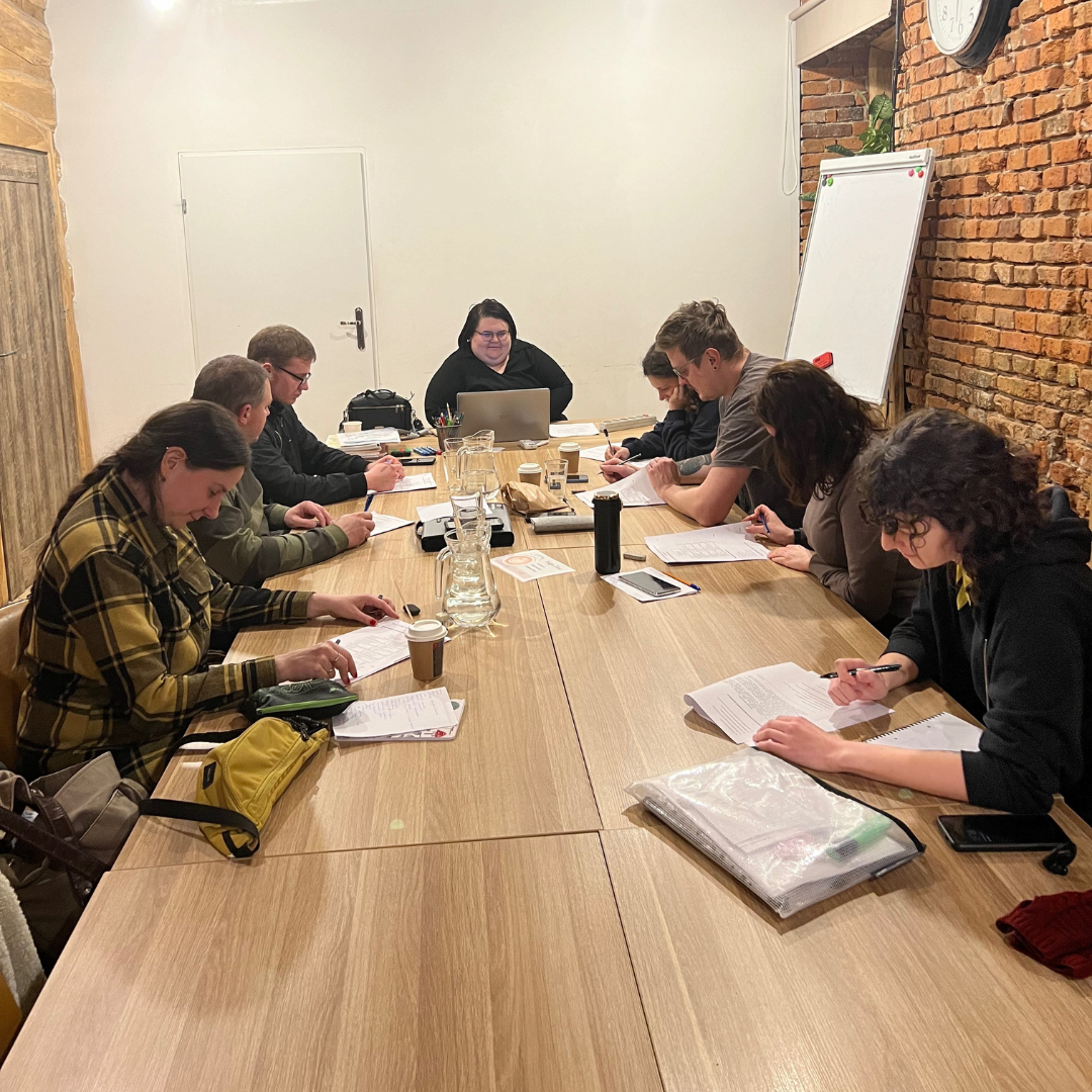 Аудиторія мовної школи SpeakIT в Кракові